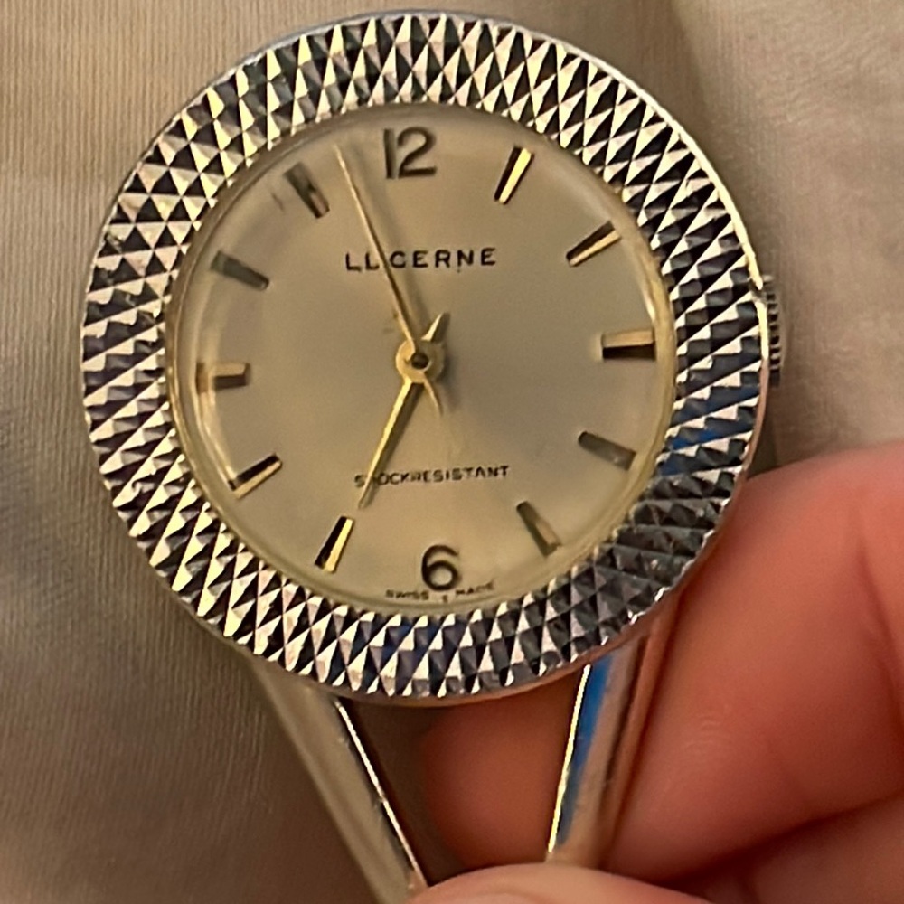 Vintage Lucerne Pendant Watch Women Swiss Made Manual Wind Mechanical